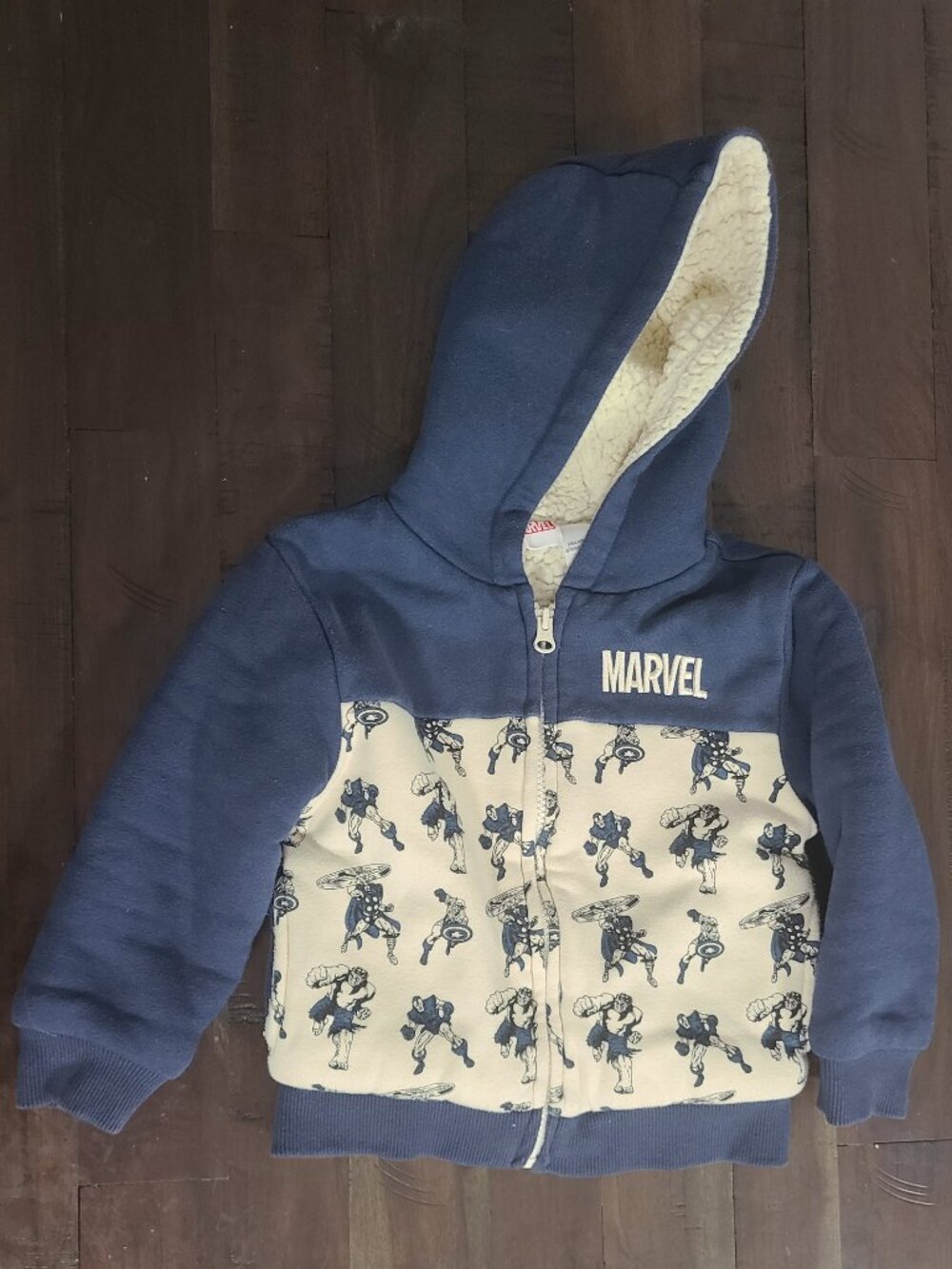 Marvel Zip Up Hoodie